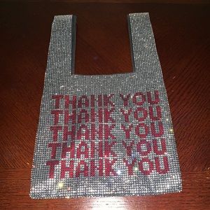 Small crystal evening bag